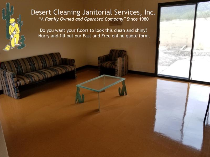 Desert Cleaning Janitorial Complimentary Floor Cleaning Division